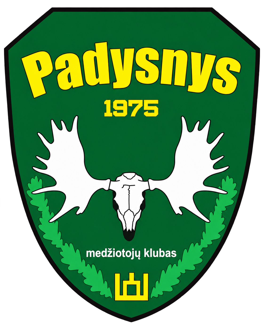Padysnio medžiotojų klubo herbas
